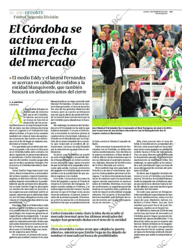 ABC CORDOBA 01-02-2016 página 34