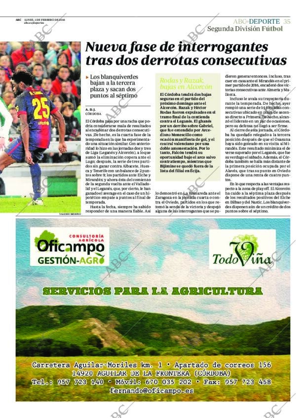 ABC CORDOBA 01-02-2016 página 35