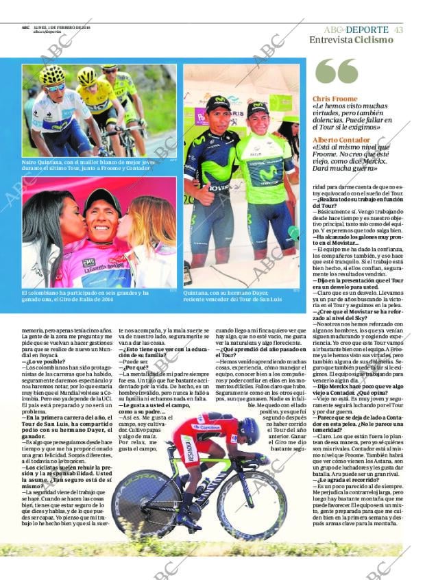 ABC CORDOBA 01-02-2016 página 43