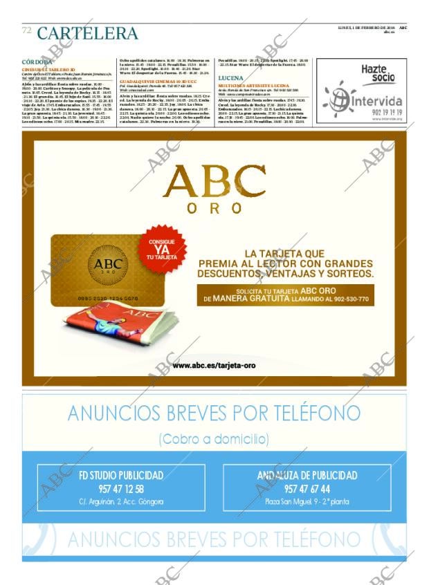 ABC CORDOBA 01-02-2016 página 72