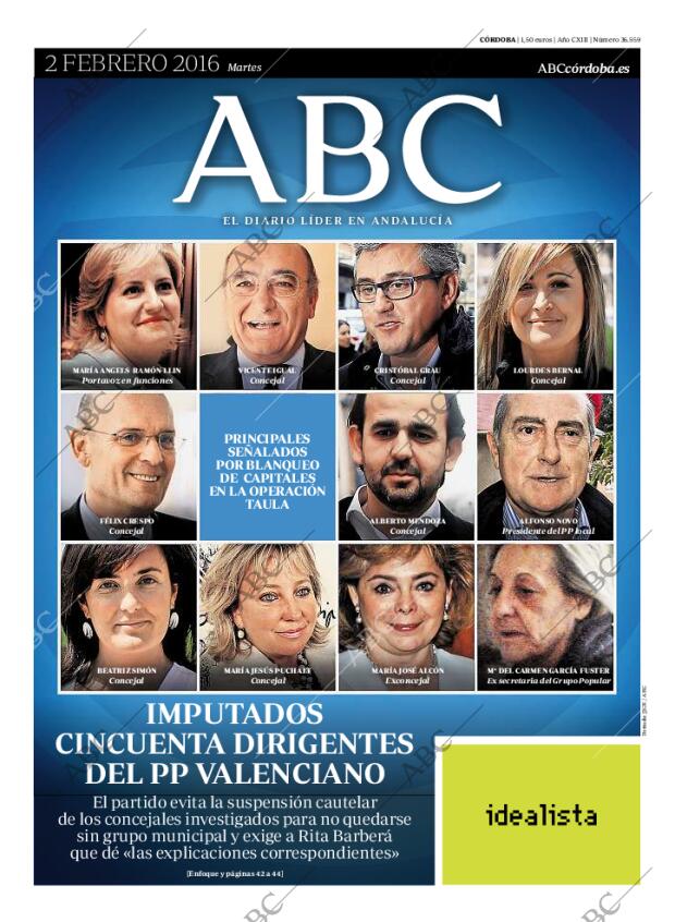 ABC CORDOBA 02-02-2016 página 1