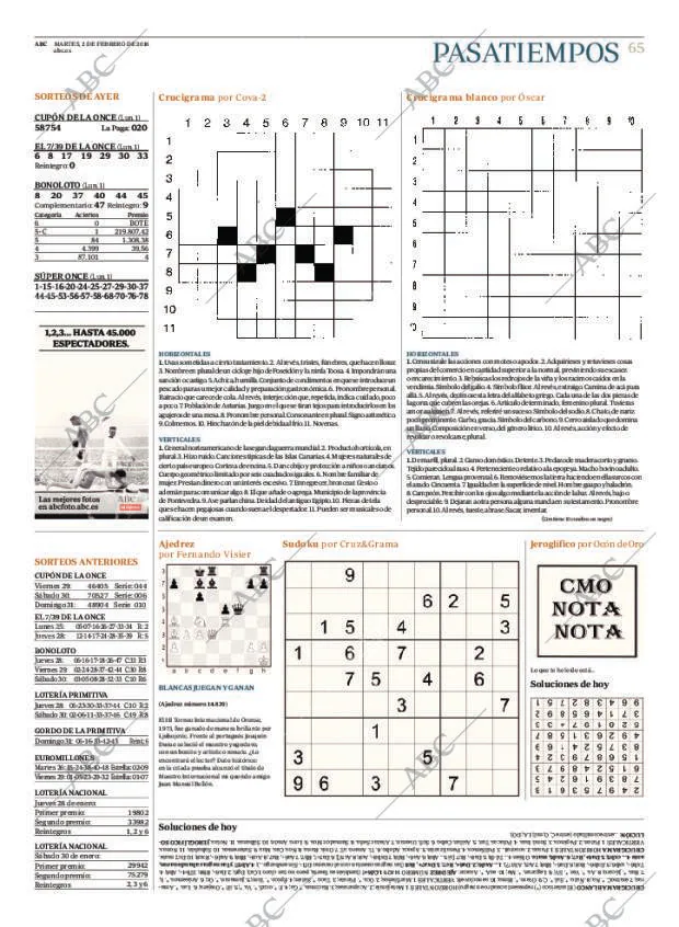 ABC MADRID 02-02-2016 página 65