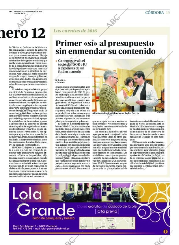 ABC CORDOBA 03-02-2016 página 19