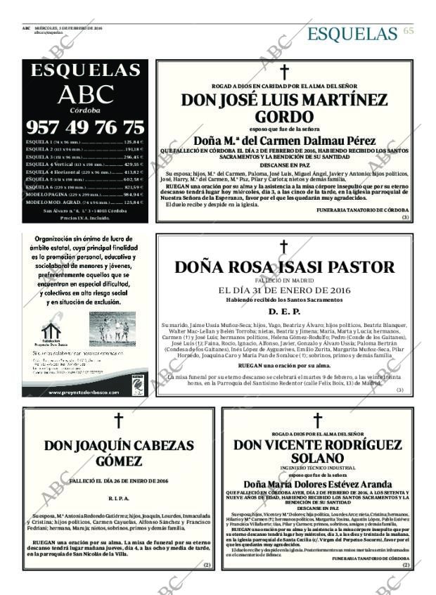 ABC CORDOBA 03-02-2016 página 65
