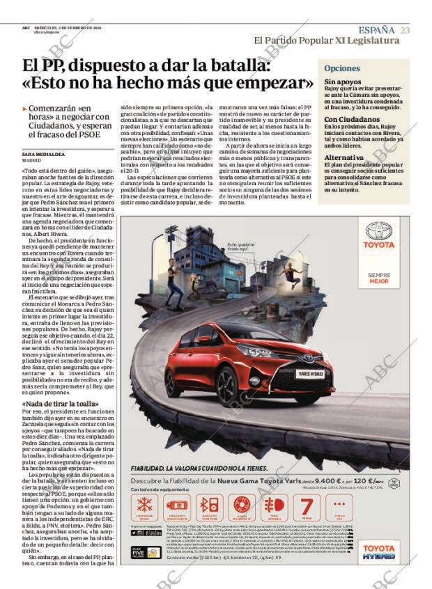 ABC MADRID 03-02-2016 página 23