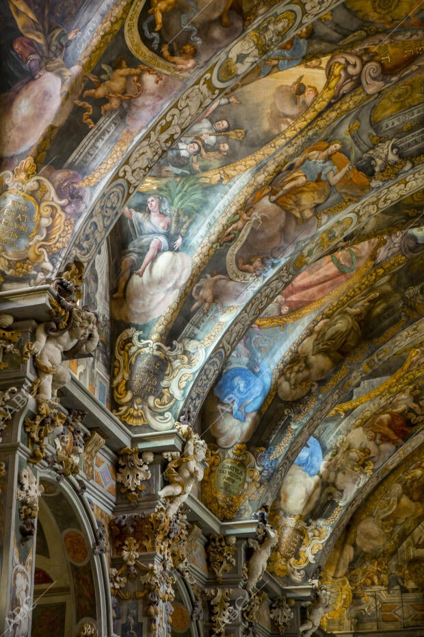 Los frescos de la iglesia de San Nicolás, restaurados tras tres años de trabajo,...