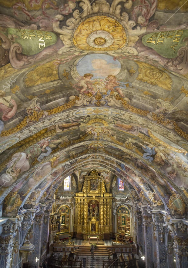 Los frescos de la iglesia de San Nicolás, restaurados tras tres años de trabajo,...