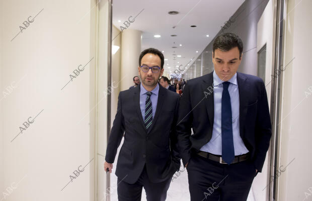 Rueda de prensa de Pedro Sánchez, tras la reunión con Albert Rivera