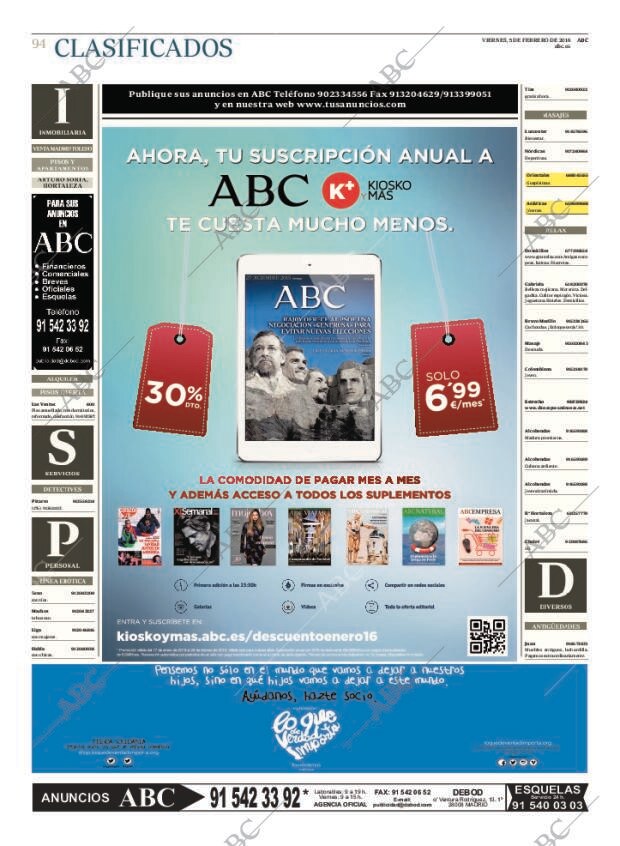 ABC MADRID 05-02-2016 página 94