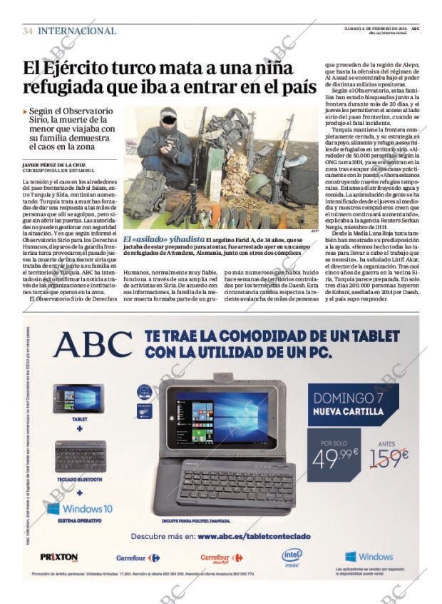 ABC MADRID 06-02-2016 página 34