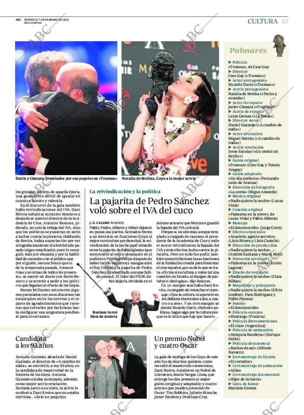 ABC MADRID 07-02-2016 página 67