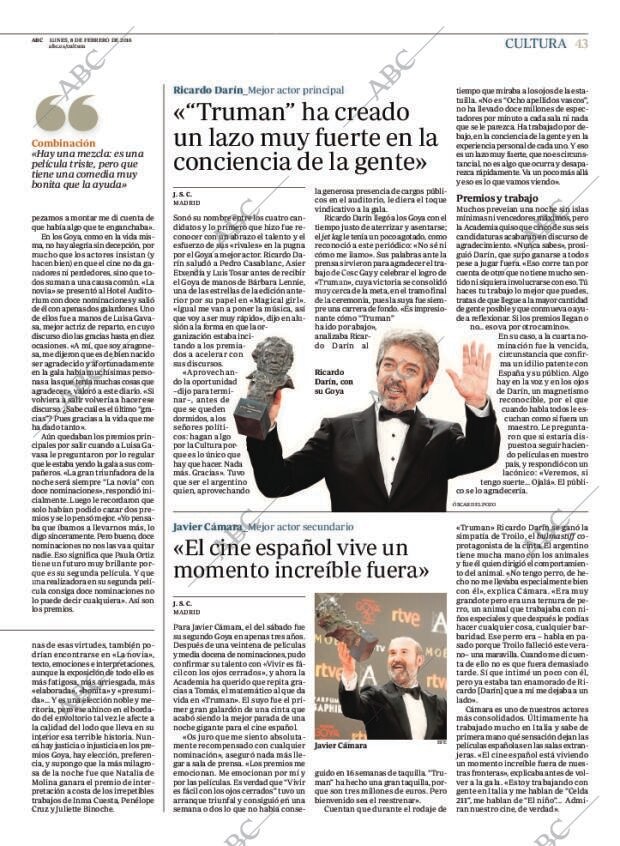 ABC MADRID 08-02-2016 página 43