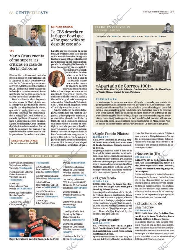 ABC MADRID 09-02-2016 página 68