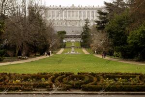 El jardín del campo del Moro