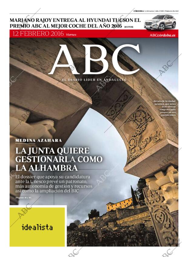 ABC CORDOBA 12-02-2016 página 1