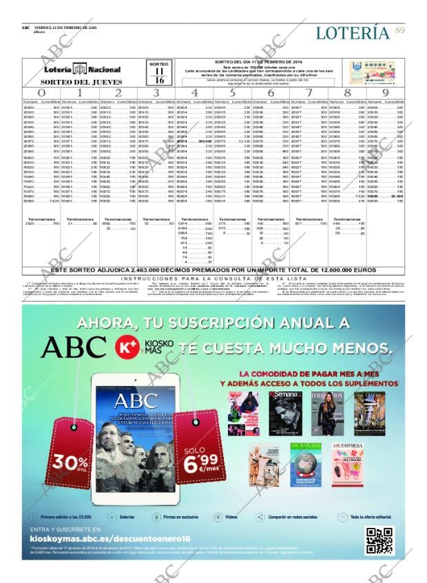 ABC CORDOBA 12-02-2016 página 89