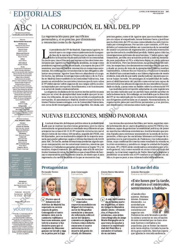 ABC MADRID 15-02-2016 página 4