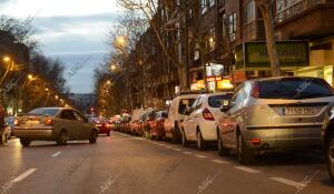 Tráfico y falta de aparcamiento en la zona de Ventas Alcalá