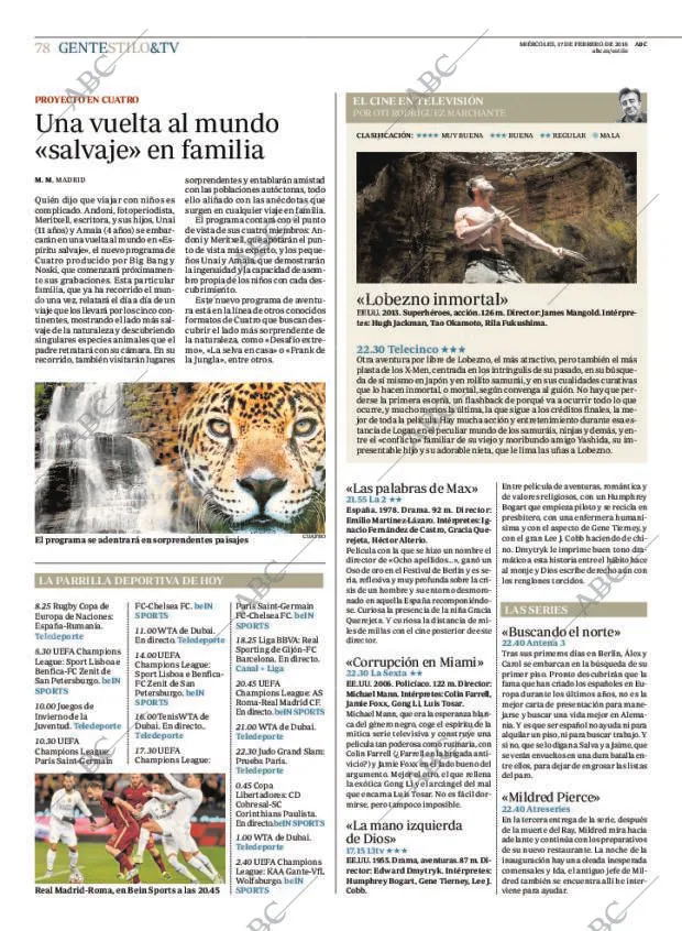 ABC MADRID 17-02-2016 página 78