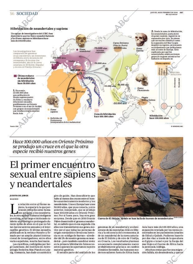 ABC MADRID 18-02-2016 página 56