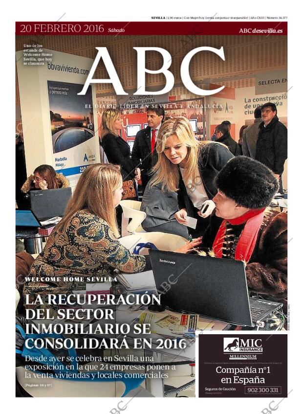 ABC SEVILLA 20-02-2016 página 1