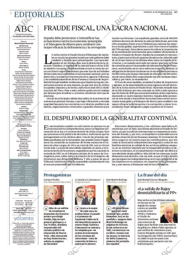 ABC MADRID 21-02-2016 página 4
