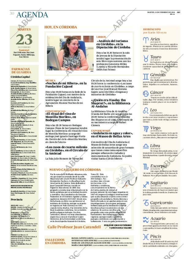 ABC CORDOBA 23-02-2016 página 30