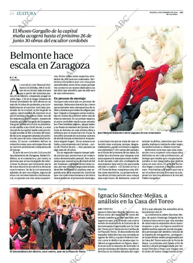 ABC CORDOBA 23-02-2016 página 64