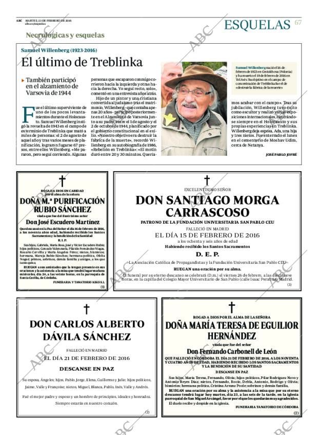 ABC CORDOBA 23-02-2016 página 67