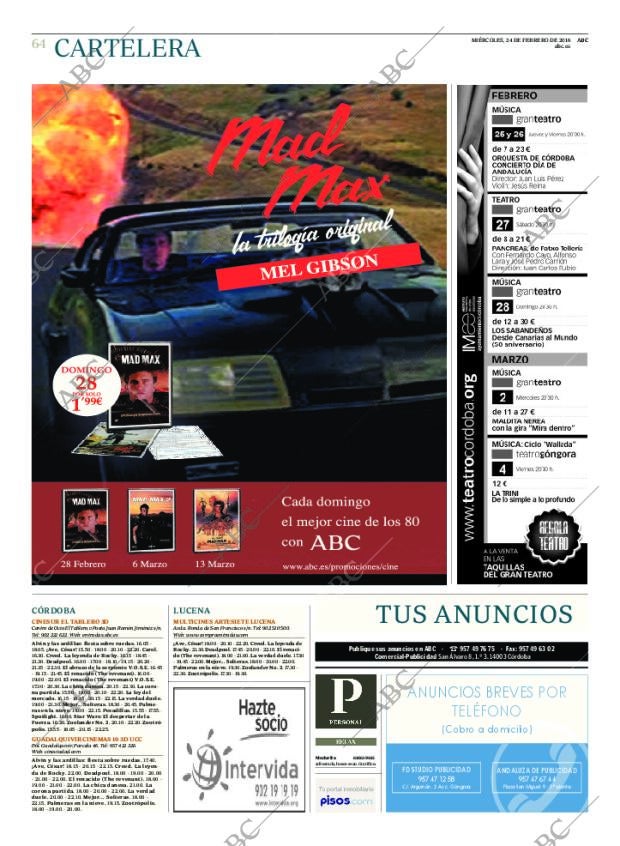 ABC CORDOBA 24-02-2016 página 64