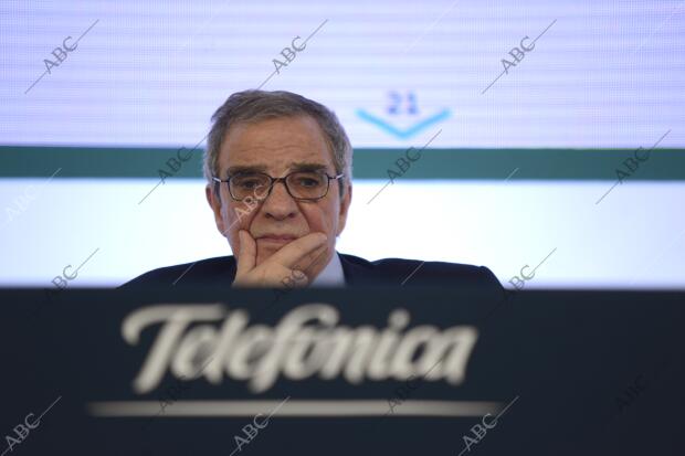 Presentación de los resultados de Telefónica en 2015