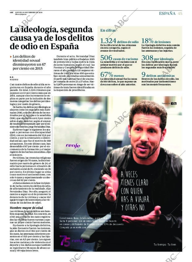 ABC CORDOBA 25-02-2016 página 45