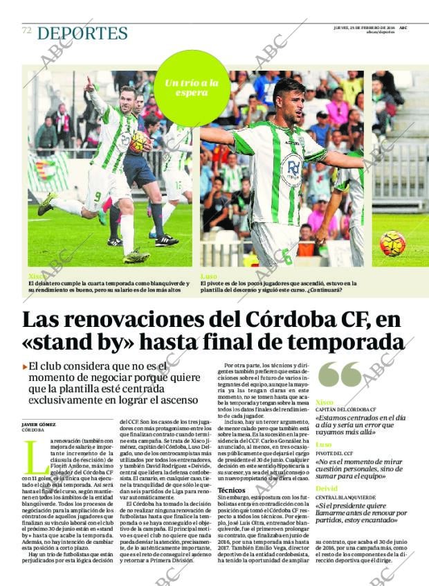 ABC CORDOBA 25-02-2016 página 72