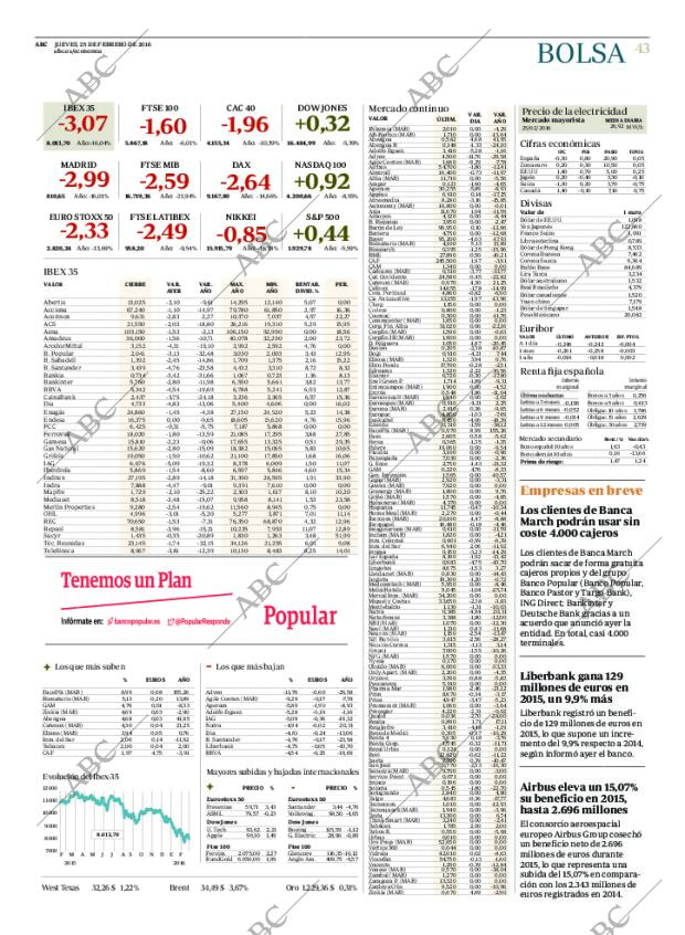 ABC MADRID 25-02-2016 página 43