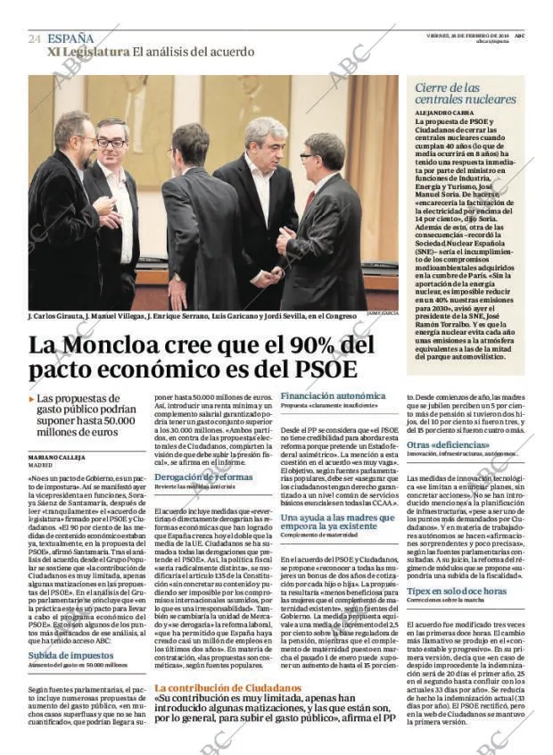 ABC MADRID 26-02-2016 página 24