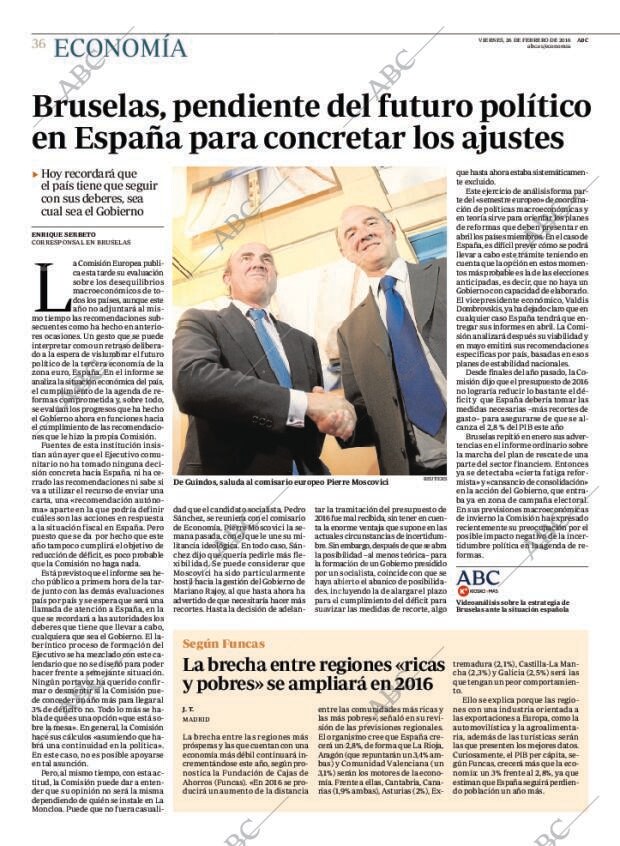 ABC MADRID 26-02-2016 página 36