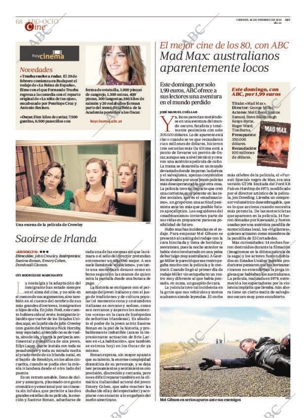 ABC MADRID 26-02-2016 página 68