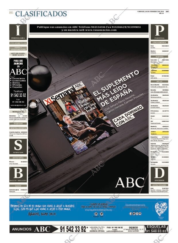 ABC MADRID 26-02-2016 página 86