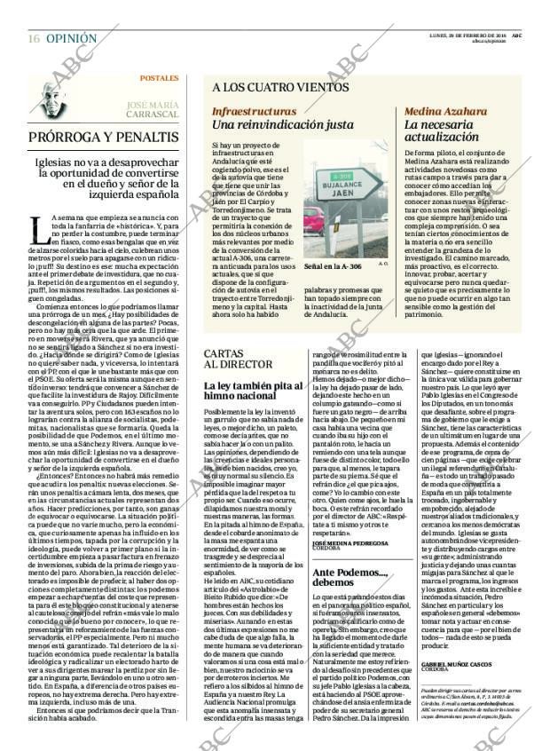 ABC CORDOBA 29-02-2016 página 16