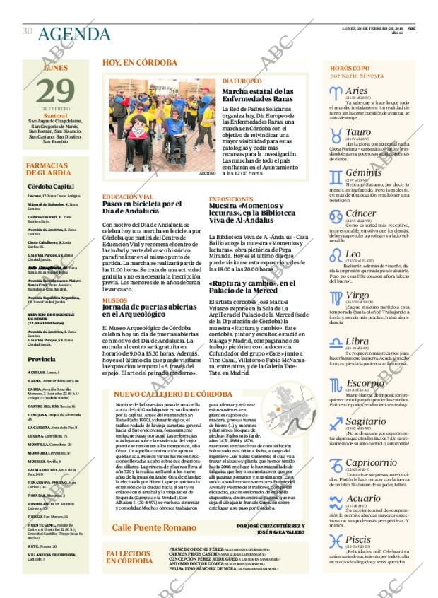 ABC CORDOBA 29-02-2016 página 30