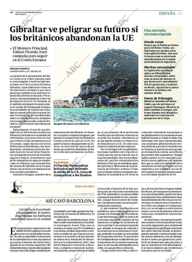 ABC CORDOBA 29-02-2016 página 65