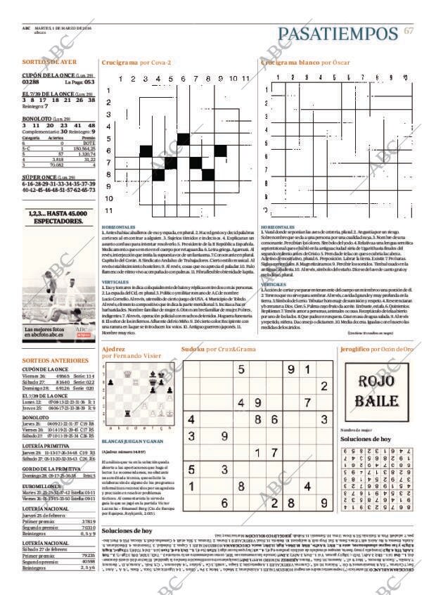 ABC MADRID 01-03-2016 página 67