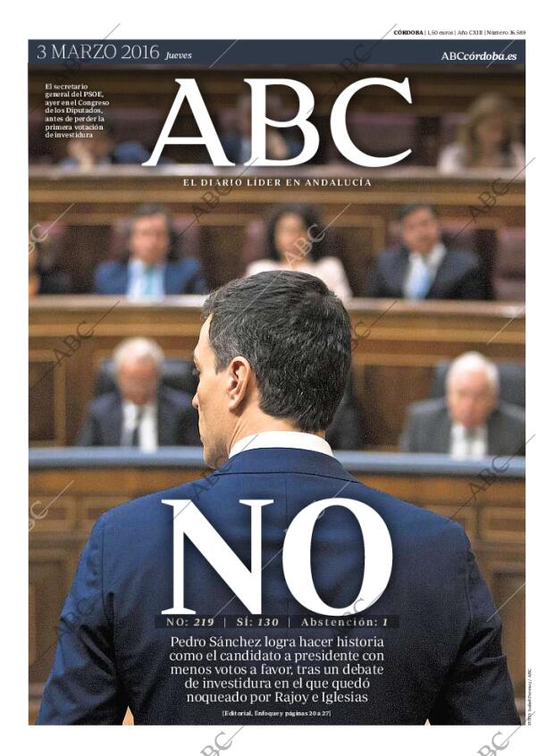 ABC CORDOBA 03-03-2016 página 1