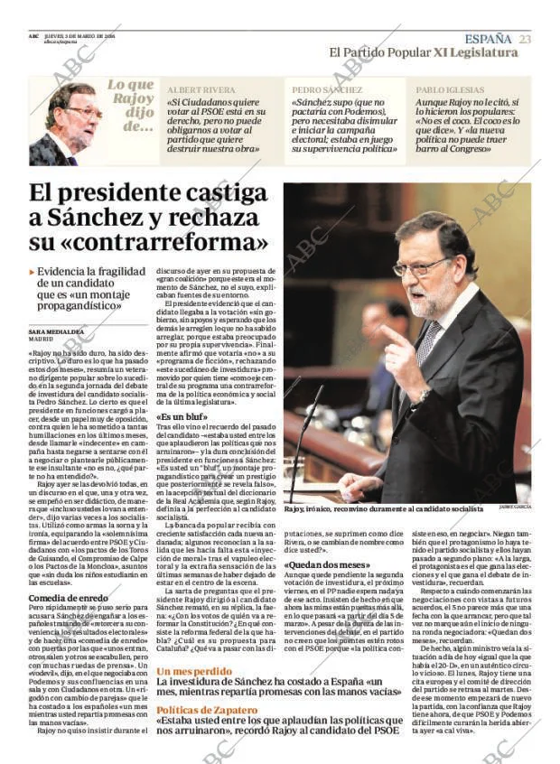ABC MADRID 03-03-2016 página 23