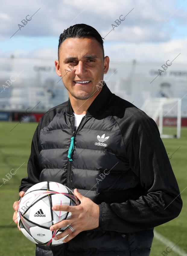 Entrevista al portero el Real Madrid Keylor Navas, en la Ciudad Deportiva