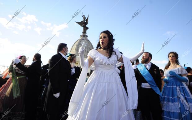 La Traviata desde el cielo de Madrid