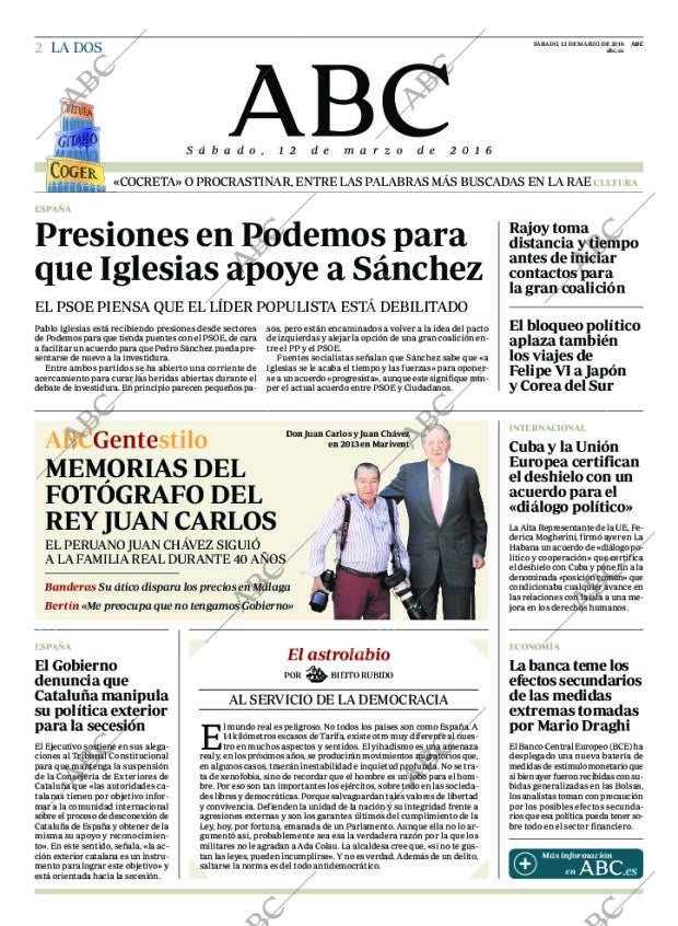 ABC MADRID 12-03-2016 página 2