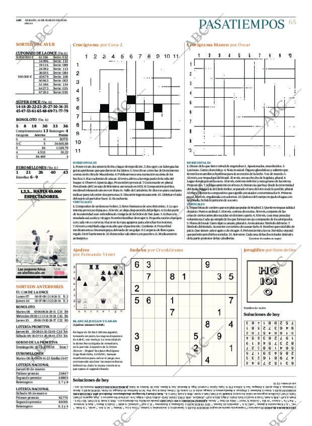 ABC MADRID 12-03-2016 página 65