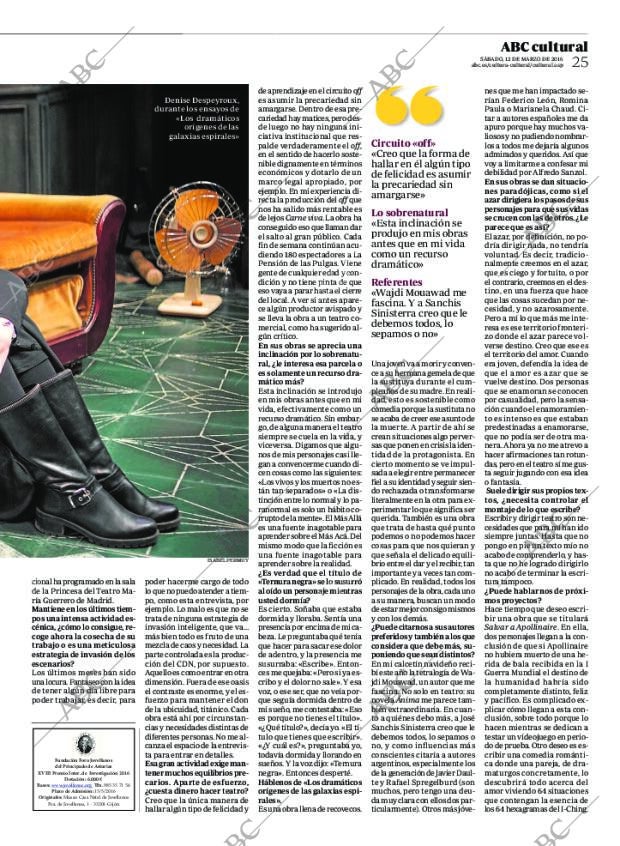 CULTURAL MADRID 12-03-2016 página 25