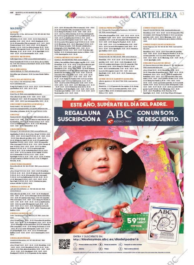 ABC MADRID 15-03-2016 página 63